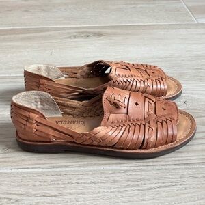 Madewell Brown Leather Sandals